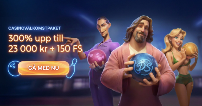 Dudespin välkomstbonus i Sverige